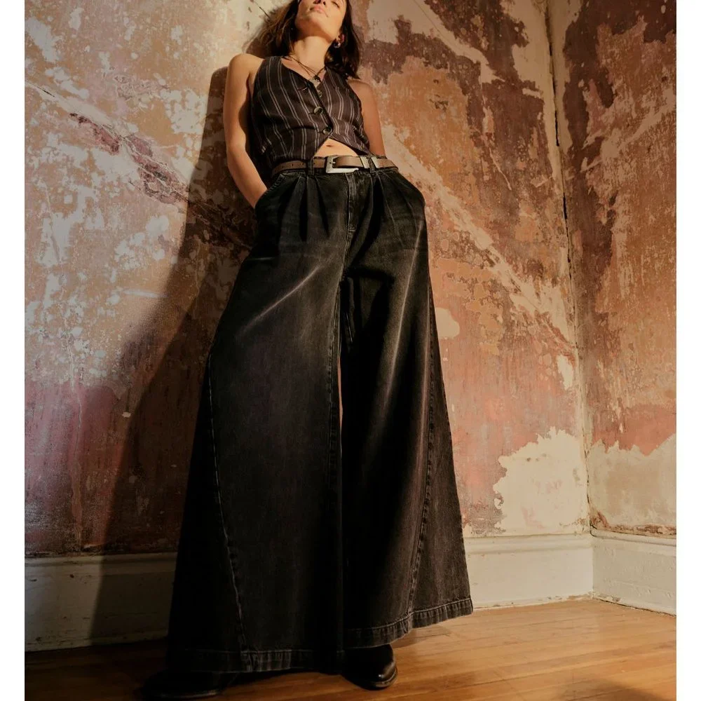 FREE PEOPLE We The Free Parker Leather Belt / Cognac - Picture 6 of 6